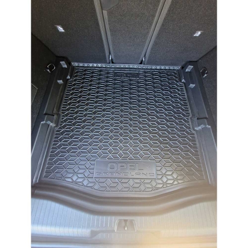 Polyurethane trunk mats OPEL Grandland (2024-) (ДВЗ) - 2