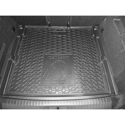 Polyurethane trunk mats PEUGEOT P 3008 (2025-) (hybrid)