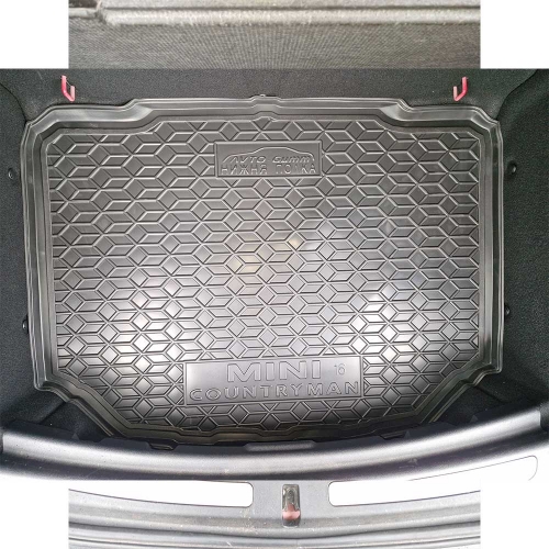 Polyurethane trunk mats (нижня полиця) MINI Countryman F60 (2017-2020) - 3