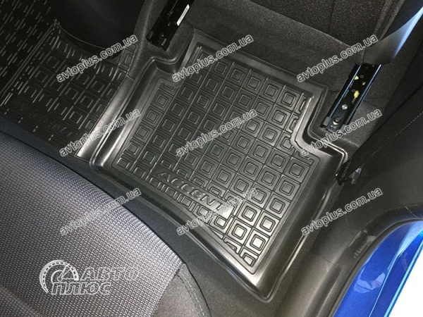 Килимки салону поліуританові HYUNDAI (Хюндай) Accent (2017>) - 4
