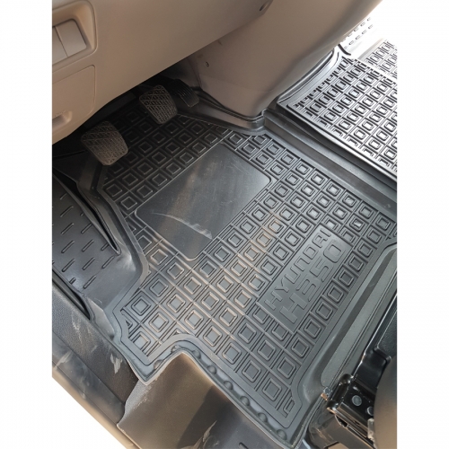 Polyurethane interior mats HYUNDAI H350 (2014>) (1+1)