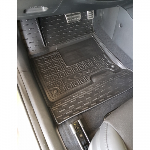 Polyurethane interior mats HYUNDAI Kona (Electric) - 1