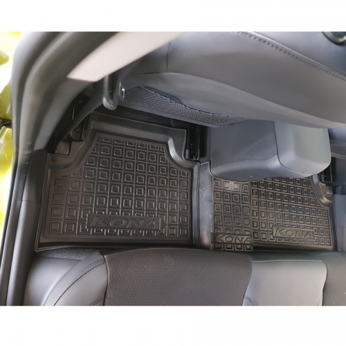Polyurethane interior mats HYUNDAI Kona (Electric) - 9