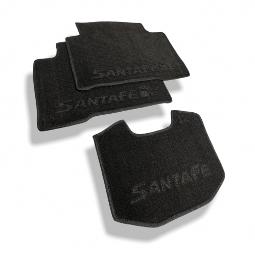 Interior textile mats HYUNDAI Santa-Fe (2012>) (5 seats) - 6