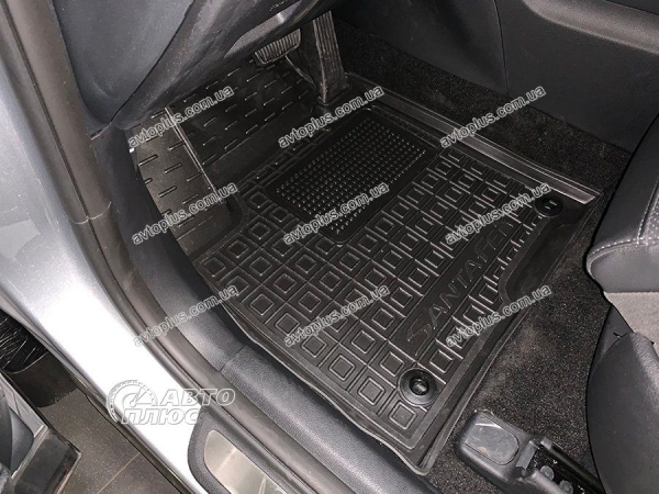 Килимки салону поліуританові HYUNDAI (Хюндай) Santa-Fe (2018>) - 2