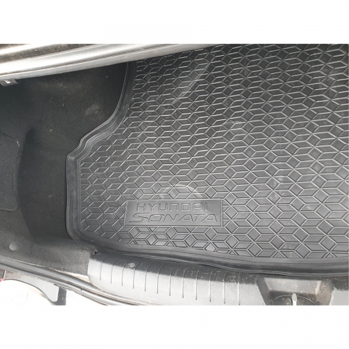 Polyurethane trunk mats HYUNDAI Sonata (2016>) (USA) - 1