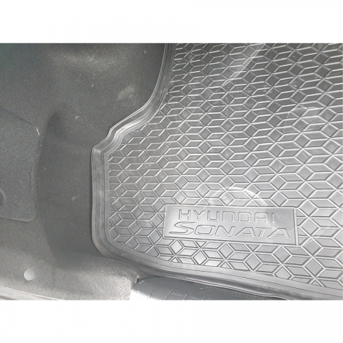 Polyurethane trunk mats HYUNDAI Sonata (2016>) (USA) - 4