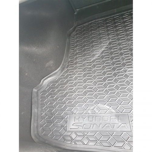 Polyurethane trunk mats HYUNDAI Sonata (2016>) (USA) - 6