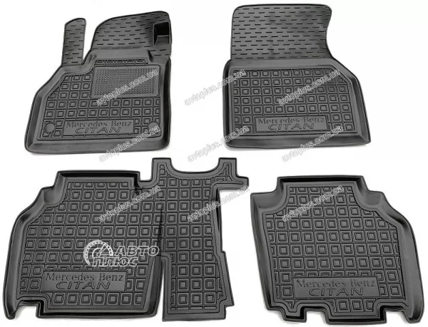 Килимки салону поліуретанові MERCEDES (Мерседес) Citan (2012>)