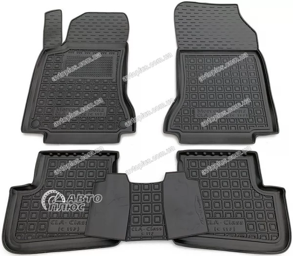 Килимки салону поліуретанові MERCEDES (Мерседес) CLA - class (C117) (2014>)