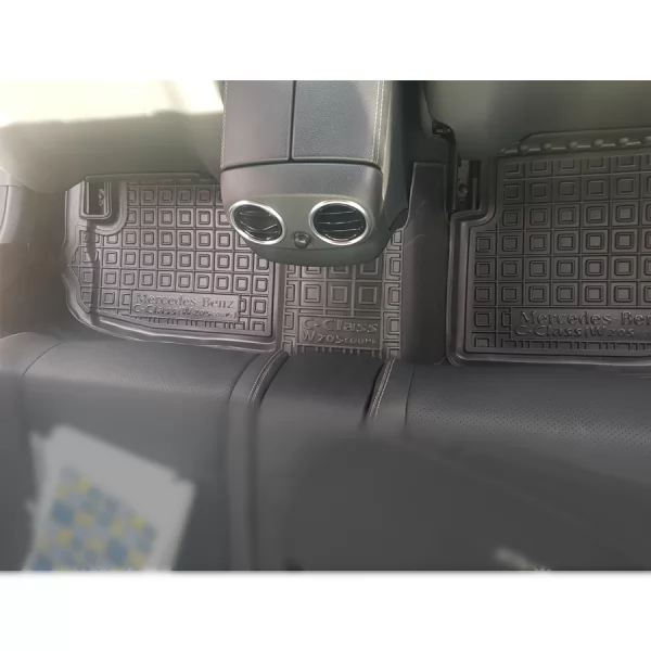Polyurethane interior mats MERCEDES C - Class (W 205) Coupe (2014>) - 3