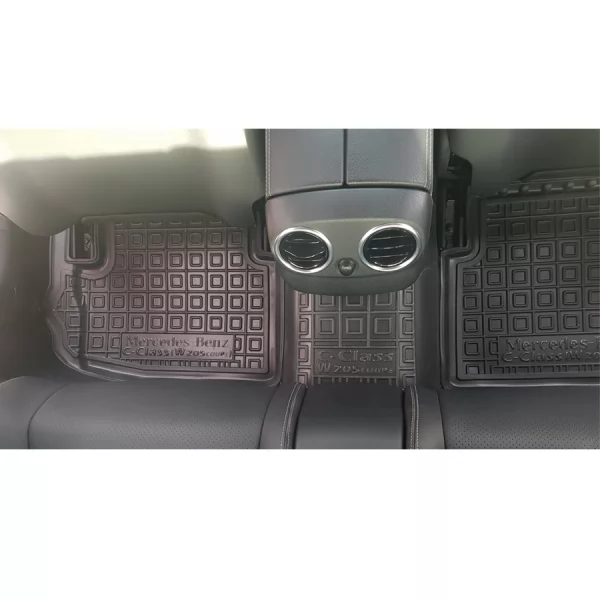 Polyurethane interior mats MERCEDES C - Class (W 205) Coupe (2014>) - 4