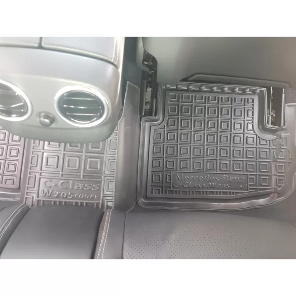 Polyurethane interior mats MERCEDES C - Class (W 205) Coupe (2014>) - 6