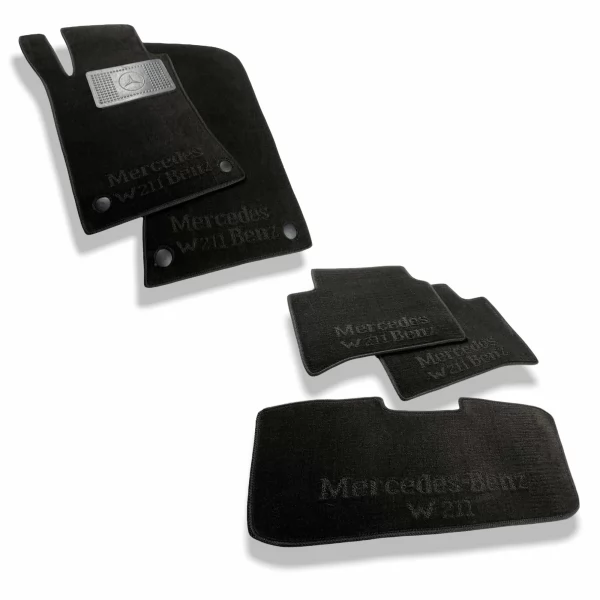 Килимки салону текстильні MERCEDES (Мерседес) E - class (W211) (2002-2009) - 3