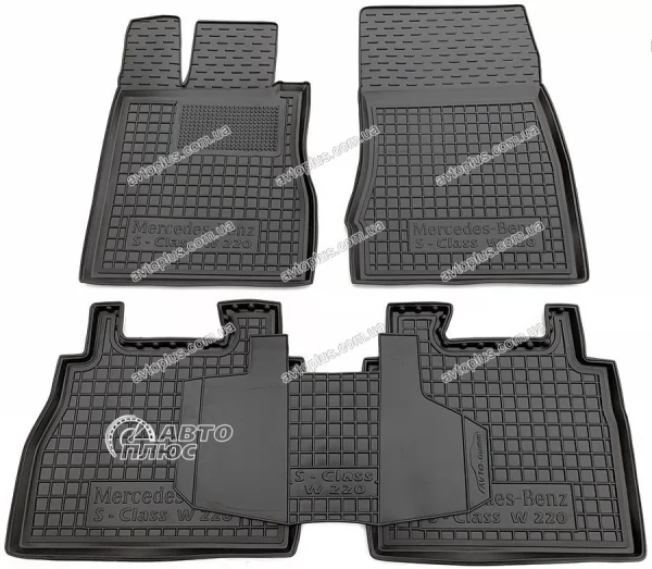 Килимки салону поліуретанові MERCEDES (Мерседес) S - class (W220) (1998-2005)