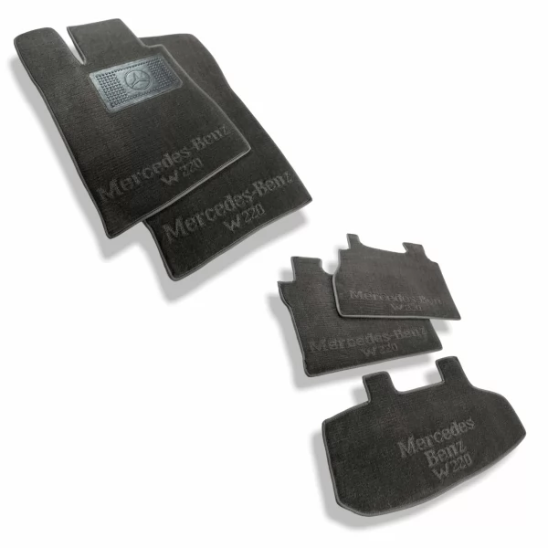 Килимки салону текстильні MERCEDES (Мерседес) S - class (W220) (1998-2005)