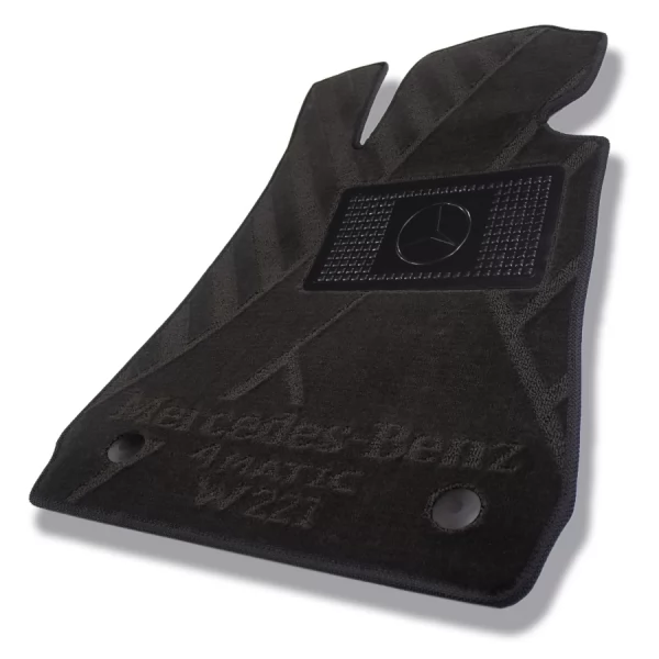 Килимки салону текстильні MERCEDES (Мерседес) S - class (W221) (4matic) long (2006-2013) 