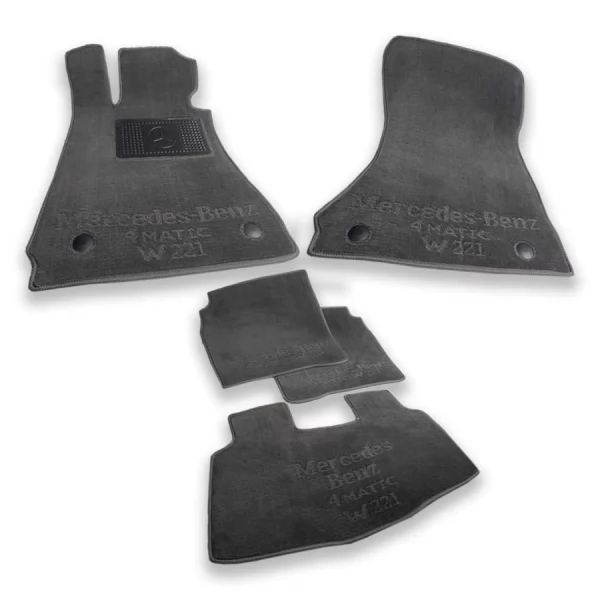Килимки салону текстильні MERCEDES (Мерседес) S - class (W221) (4matic) long (2006-2013)  - 4