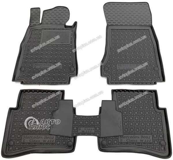 Килимки салону поліуретанові MERCEDES (Мерседес) S - class (W 222) short (2013>)