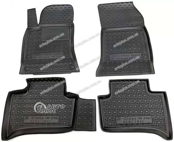 Килимки салону поліуретанові MERCEDES (Мерседес) B - class (W 246) electric (EU) (2014>)