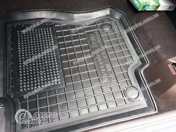 Килимки салону поліуретанові MERCEDES (Мерседес) GL- class (X166) (3-й ряд) (2012>)/GLS (GLS - class 2014>) - 3