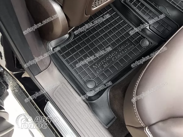 Килимки салону поліуретанові MERCEDES (Мерседес) GL- class (X166) (3-й ряд) (2012>)/GLS (GLS - class 2014>) - 4