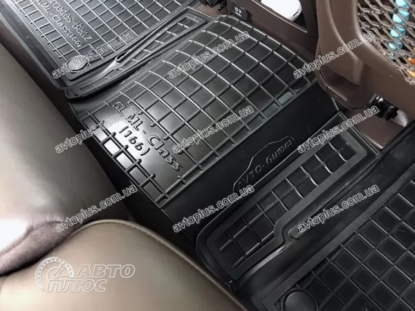 Килимки салону поліуретанові MERCEDES (Мерседес) GL- class (X166) (3-й ряд) (2012>)/GLS (GLS - class 2014>) - 6
