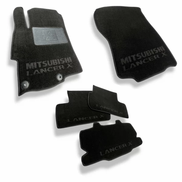 Килимки салону текстильні MITSUBISHI (Міцубісі) Lancer X (2007>) - 5