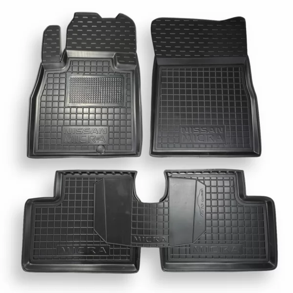 Polyurethane interior mats NISSAN Micra (2013>)