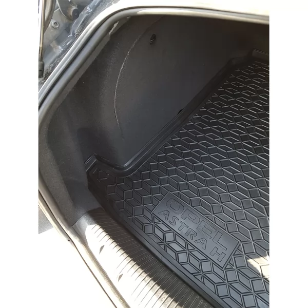 Килимки багажнику поліуретанові OPEL (Опель) Astra H - 1
