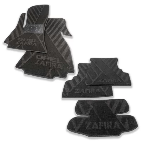 Килимки салону текстильні OPEL (Опель) Zafira A (1999>) (5місць)  - 3