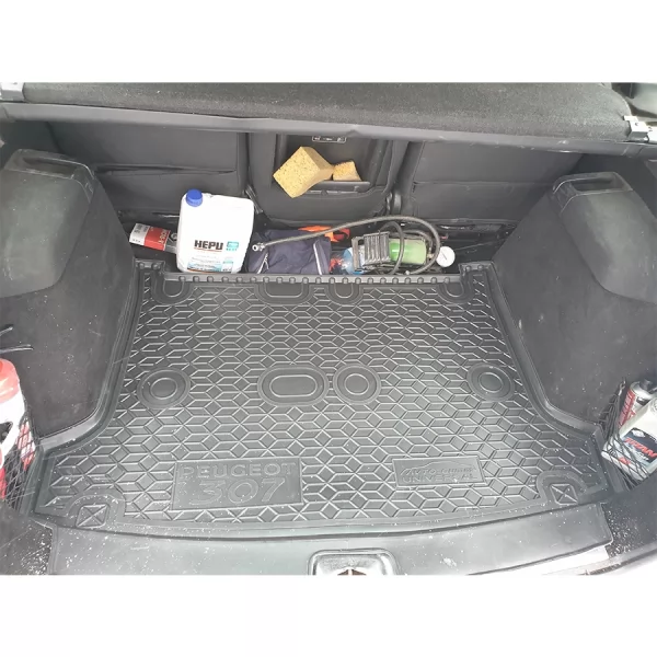 Килимки багажнику поліуретанові PEUGEOT (Пежо) P 307 (5 дв.) - 1