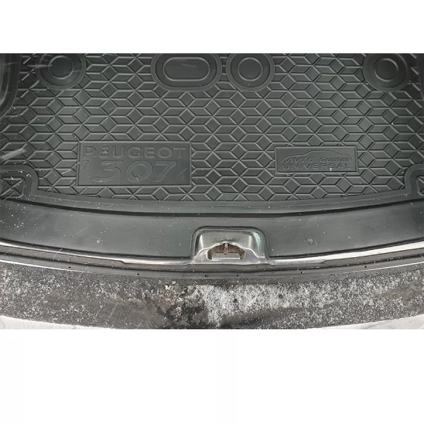 Килимки багажнику поліуретанові PEUGEOT (Пежо) P 307 (5 дв.) - 5