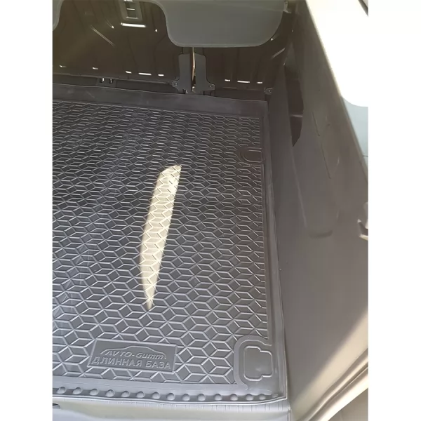 Килимки багажнику поліуретанові D PEUGEOT (Пежо) Rifter (Partner) (2019>) №1 (з підлокітником) - 3