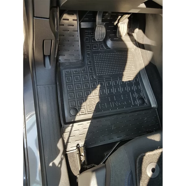 Килимки салону поліуретанові PEUGEOT (Пежо) Rifter (Partner) (2019>) №2 (без підлокітника) - 8