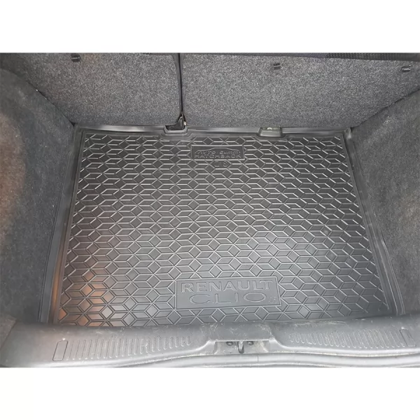 Polyurethane trunk mats RENAULT Clio III (2005>) (3 door) (hatchback) - 2