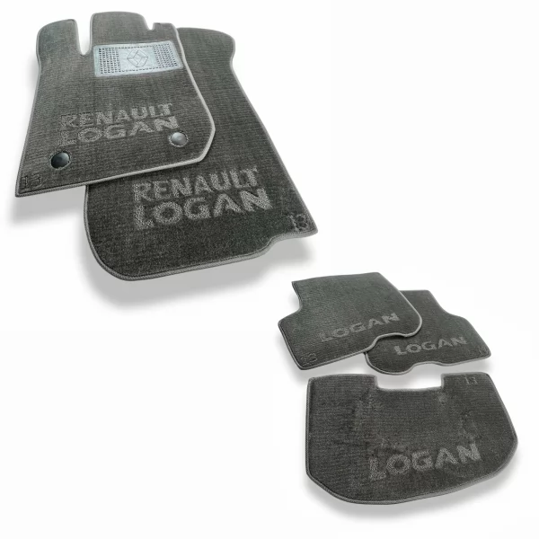 Interior textile mats RENAULT Logan (2013>) - 6