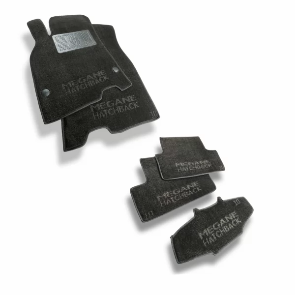 Interior textile mats RENAULT Megane lll (2010>) (hatchback) - 4