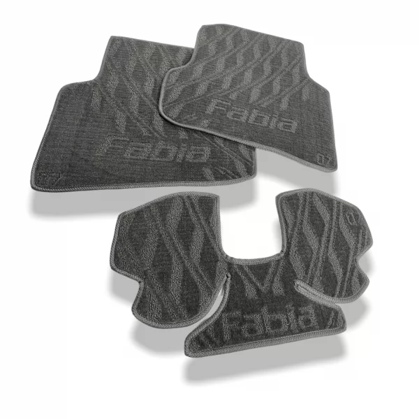 Килимки салону текстильні SKODA (Шкода) Fabia ll (2007>) - 6