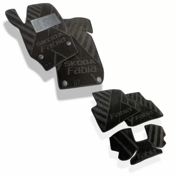 Килимки салону текстильні SKODA (Шкода) Fabia ll (2007>) - 7