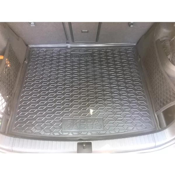 Килимки багажнику поліуретанові SKODA (Шкода) Karoq (2018>) - 1