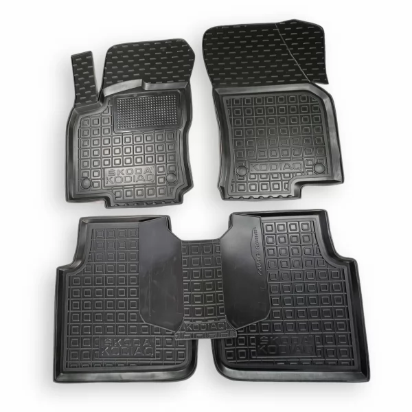Килимки салону поліуретанові SKODA (Шкода) Kodiaq I (2017>)(5місць)