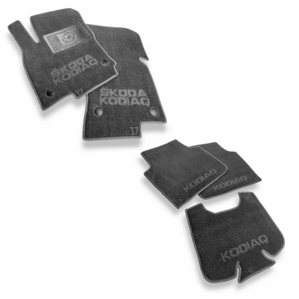 Килимки салону текстильні SKODA (Шкода) Kodiaq I (2017>)(5місць)