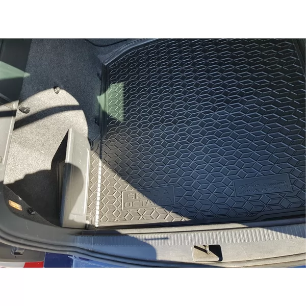 Килимки багажнику поліуретанові SKODA (Шкода) Octavia A7 (2013>) - 4