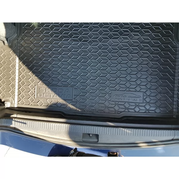 Килимки багажнику поліуретанові SKODA (Шкода) Octavia A7 (2013>) - 5