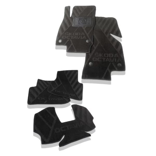 Interior textile mats SKODA Octavia A7 (2013>) - 4