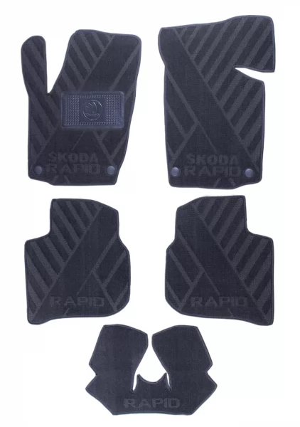 Interior textile mats SKODA Rapid - 1
