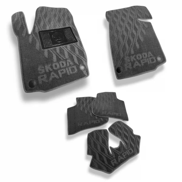 Interior textile mats SKODA Rapid - 4