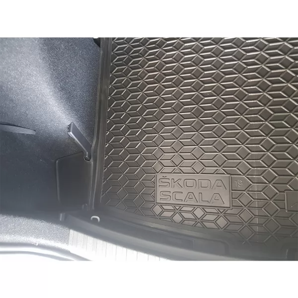 Килимки багажнику поліуретанові SKODA (Шкода) Scala - 2