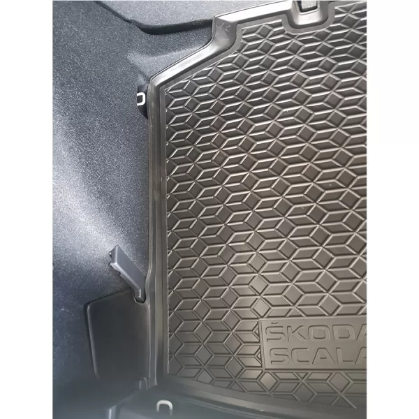 Килимки багажнику поліуретанові SKODA (Шкода) Scala - 3
